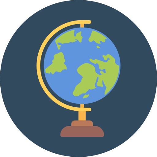 History Tutor, World Globe, Globe Icon - Globe (512x512)