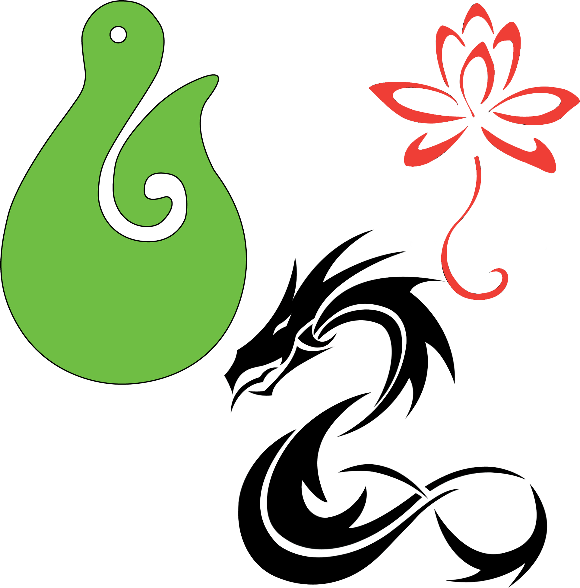 Graphics Class - Simple Henna Lotus Flower (1980x1980)