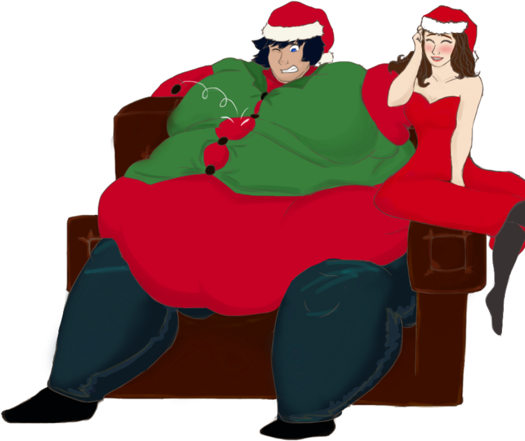 The Green Vest By Awkwareble - Male Weight Gain Slob (1024x1024)