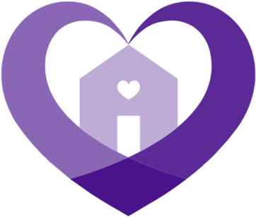 Olivia's Senior Home Care Llc, Provides Dependable - House With Heart Logo (450x395)