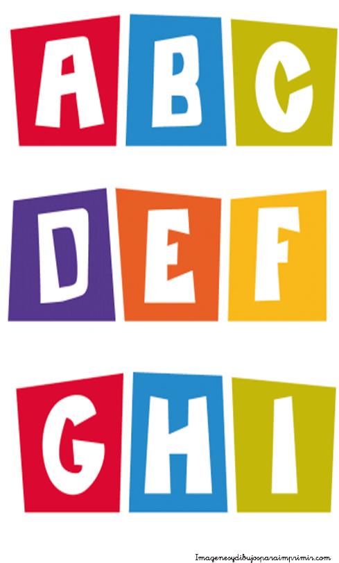 Letras Grandes De Pocoyo Letras Pocoyo Para Imprimir - Letras De Pocoyo Para Imprimir (595x842)