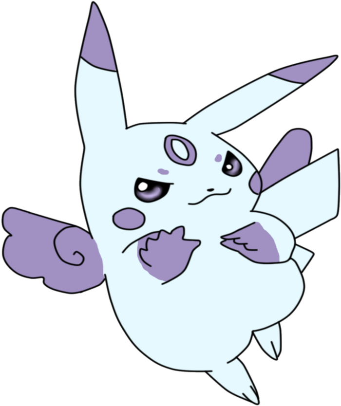 Freezer The Pikachu Adopt By Inetal - Cartoon (894x894)