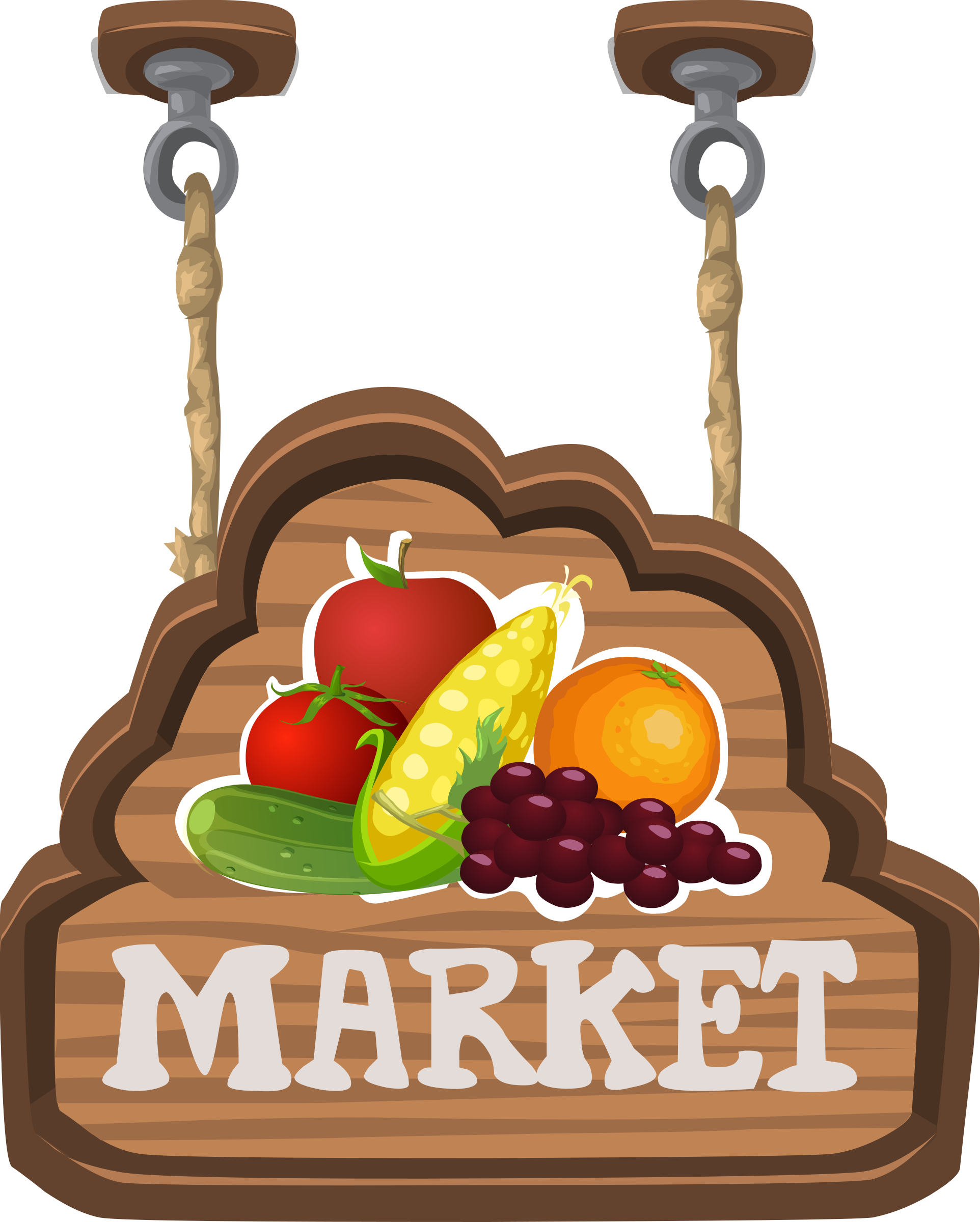 Big Image - Market Clip Art Png (1924x2400)