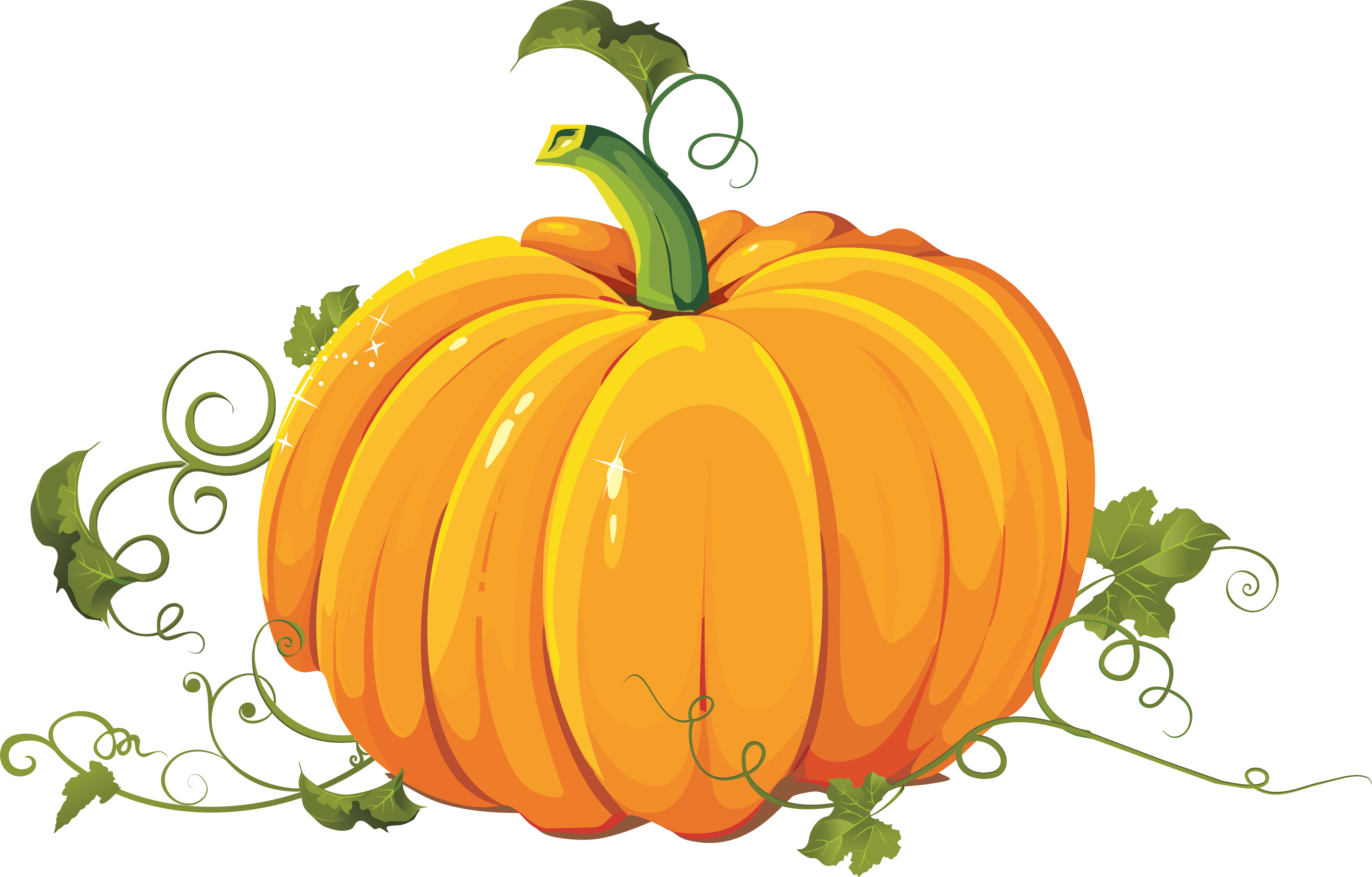 Тыква Png Фото - Pumpkin Clipart Transparent Background (5696x3634)