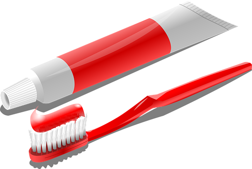 Toothbrush, Toothpaste, Tube, Dental - Pasta E Escova De Dentes (506x340)