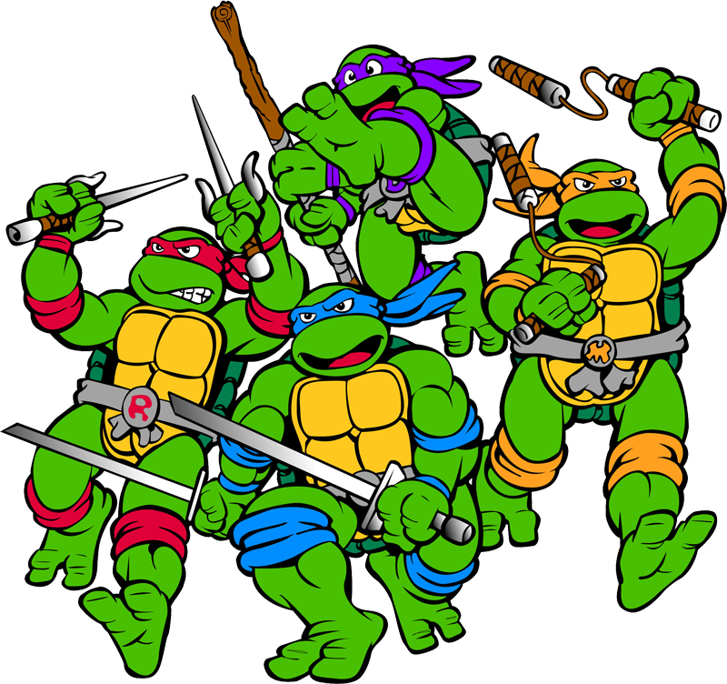Teenage Mutant Ninja Turtles Clipart - Teenage Mutant Ninja Turtles Birthday (800x752)