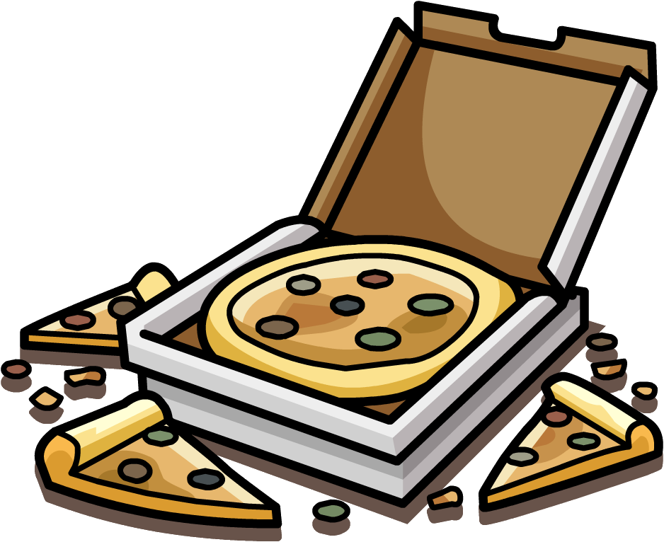 Pizza Box Png Download - Pizza De Club Penguin (938x766)