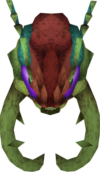 Kalphite Queen Head Detail - Kq Runescape (348x594)