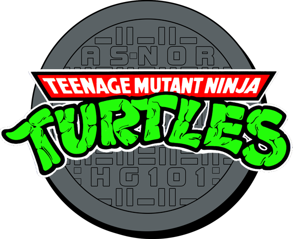 Pizza Clipart Teenage Mutant Ninja Turtles - Teenage Mutant Ninja Turtles Sewer Lid (593x484)