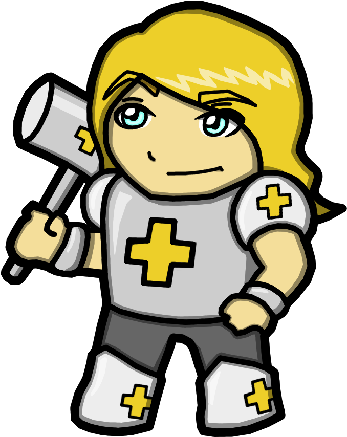 As The Title Says, You Get To See Our Human Paladin - Cartoon (726x910)