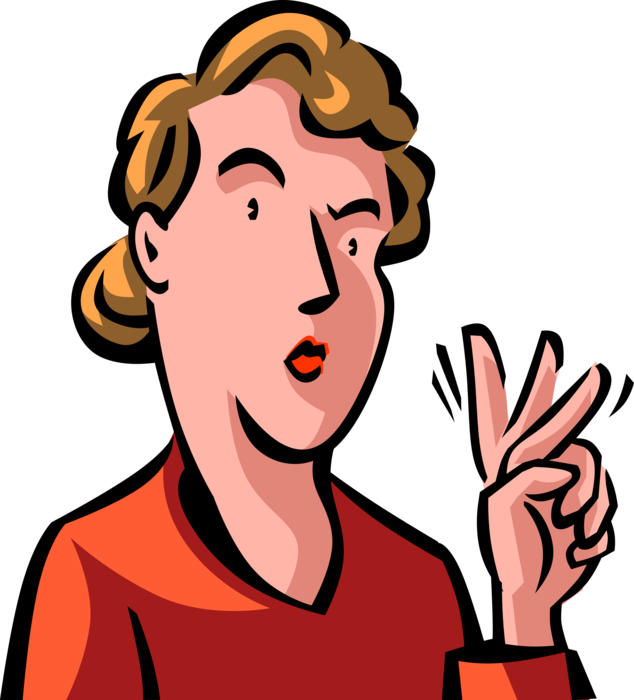 Vector Illustration Of Reticent Office Worker Hesitates - Vector Illustration Of Reticent Office Worker Hesitates (634x700)