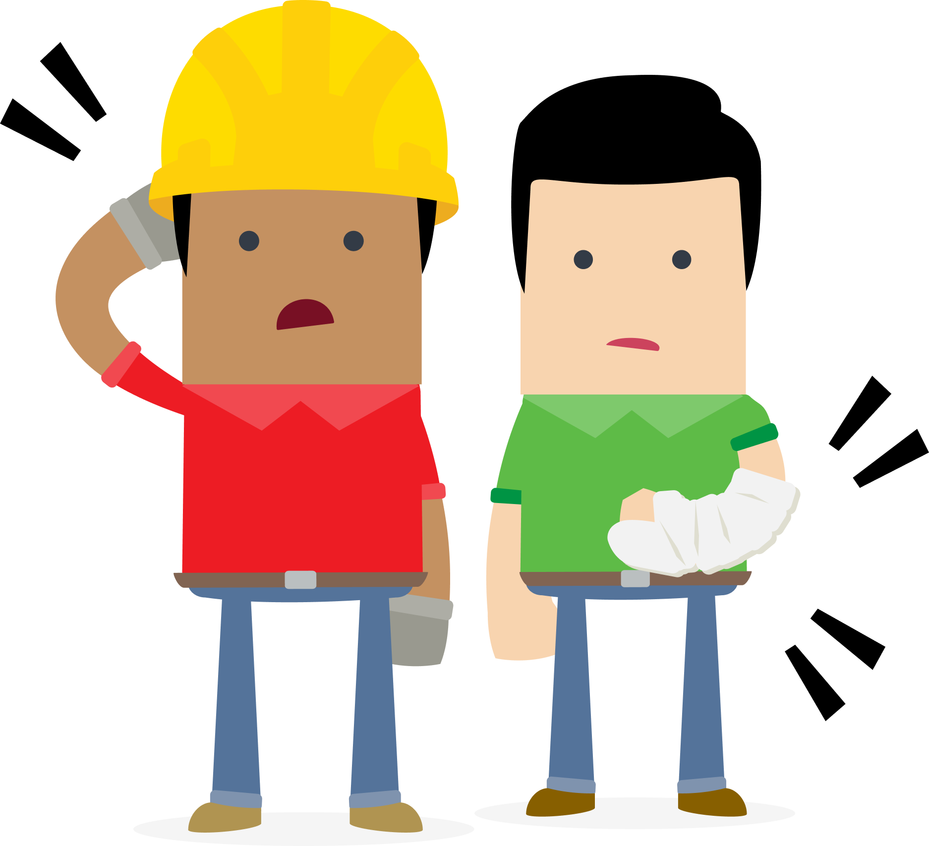 So You Have A Work Injury Now What - Accidentes De Trabajo Png (1874x1707)