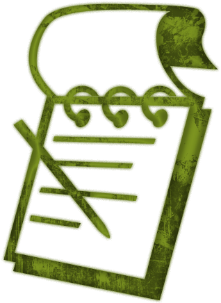 Notepad Notepads Icon Icons Etc Clip Art - Notepad Black And White (512x512)