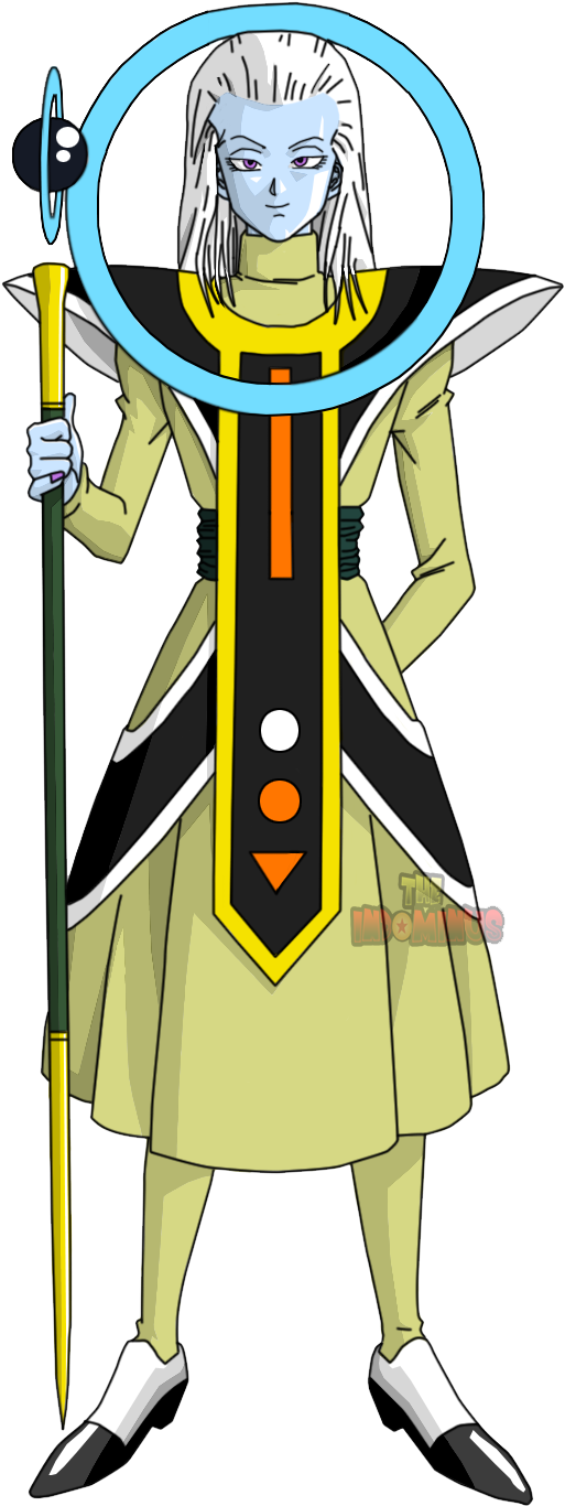 Angel 4 By Indominusfreezer - Angeles Universo 4 Dragon Ball Super (526x1402)