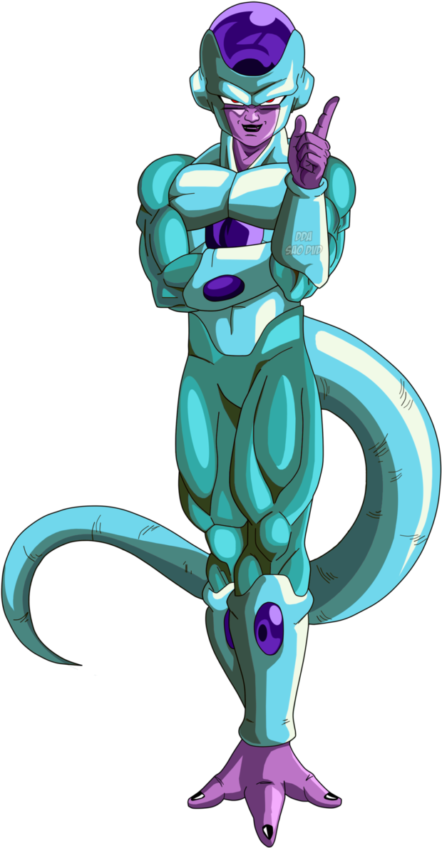 Diamond Frieza By Freddienannuz - Golden Frieza (632x1264)