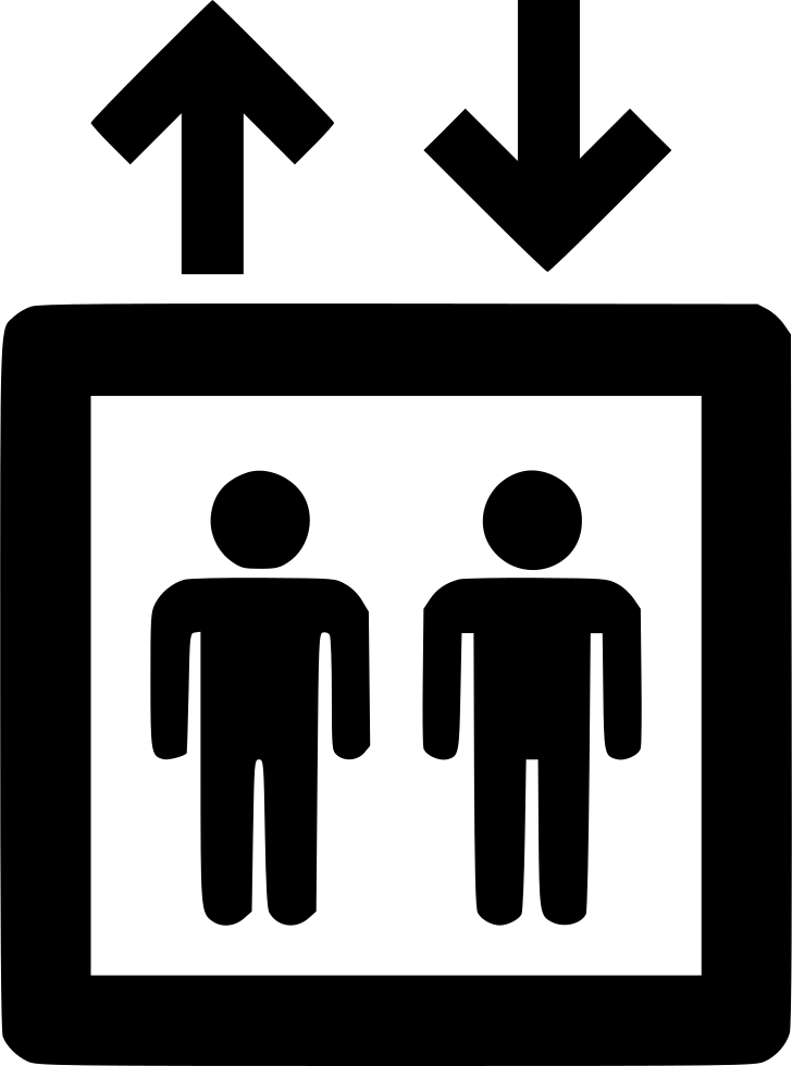 Lift Comments - Lift Symbol Png (728x980)