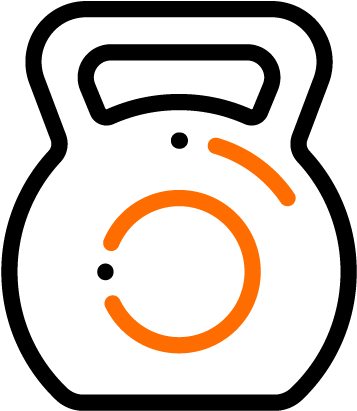 Manic Training Icon Kettle Bell - Functional Training Icon Png (489x479)