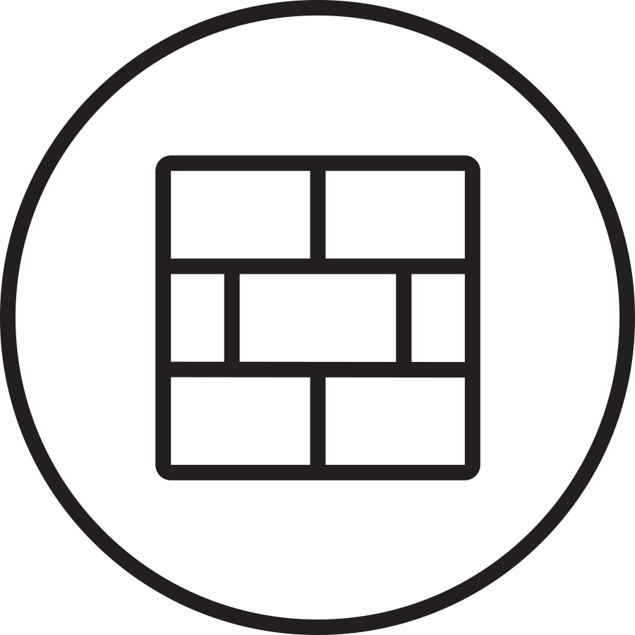 Building Materials Black Outline - House (900x900)