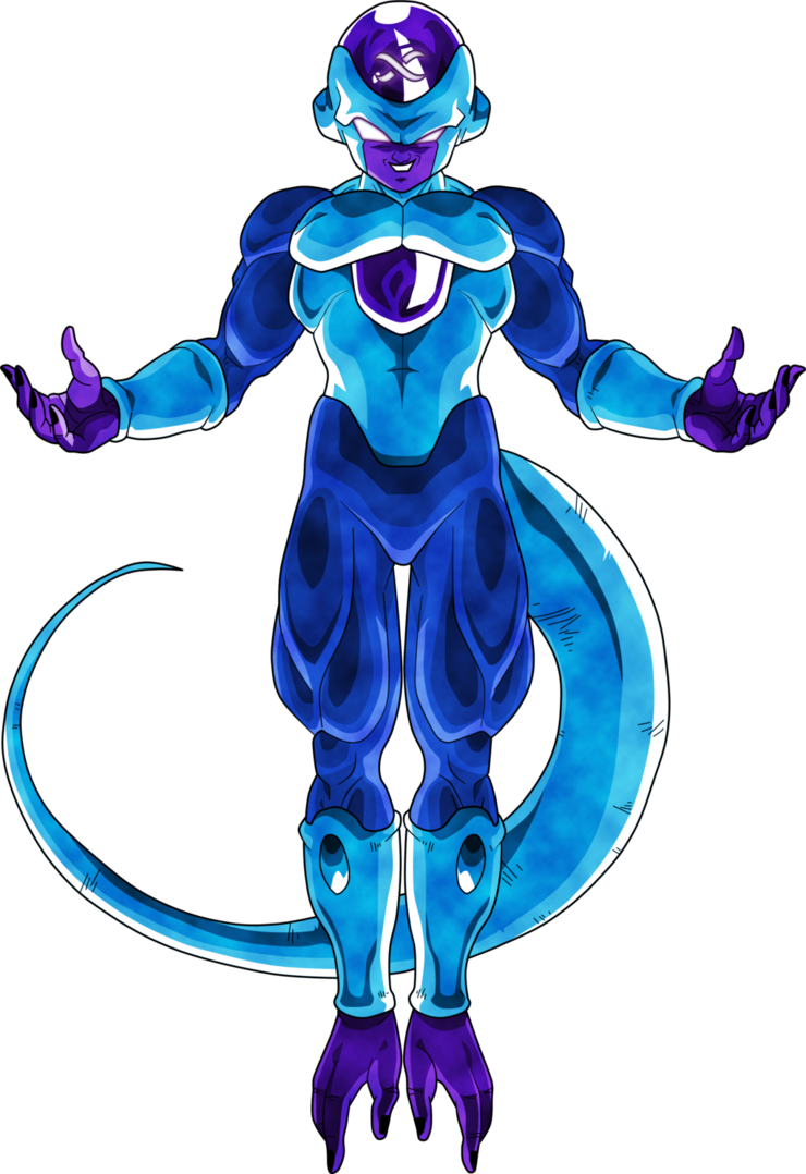 Golden Freezer Time Breaker By Luffysan9 - Golden Dragon Ball Super Freezer (740x1078)