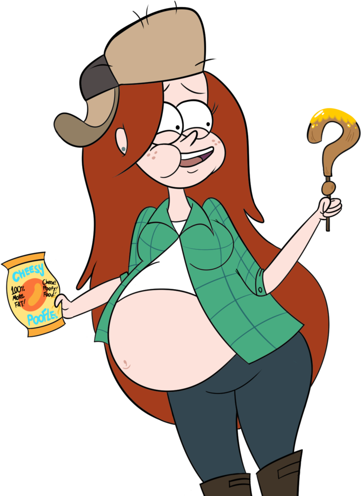 The Mysterious Corn Dog Hog By Altzegoz - Mabel Gorda Gravity Falls (1024x1024)