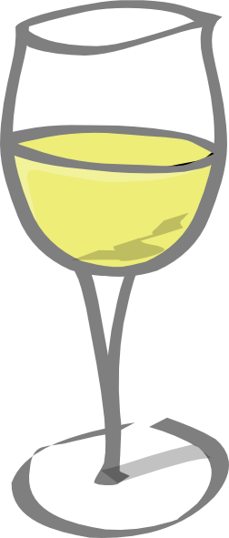 Wine Glass Clip Art (252x591)