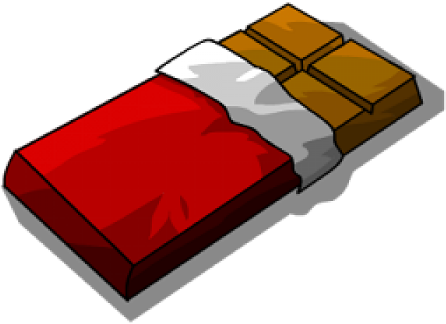 Chocolate Bar Clipart - Chocolate (640x480)