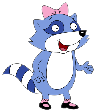 Pinch Raccoon 2 - Pb&j Otter Pinch Raccoon (339x415)
