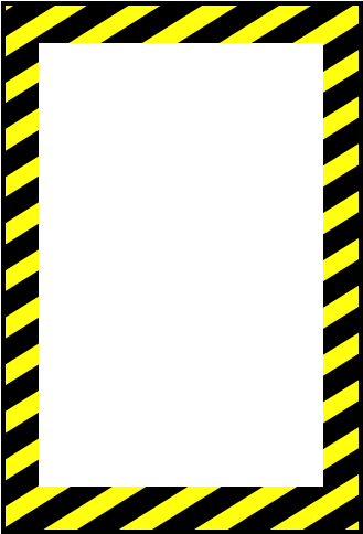 Vertical Caution Sign 24" X 36" - Caution Vertical Sign (700x500)