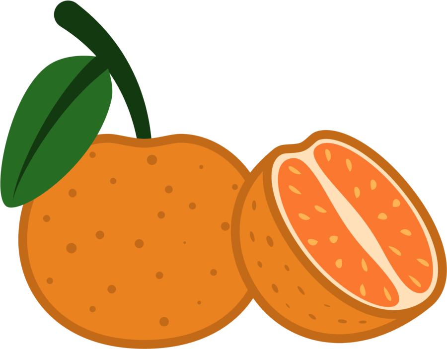Tangerine Clipart Cutie - Tangerine Cutie Mark (900x703)