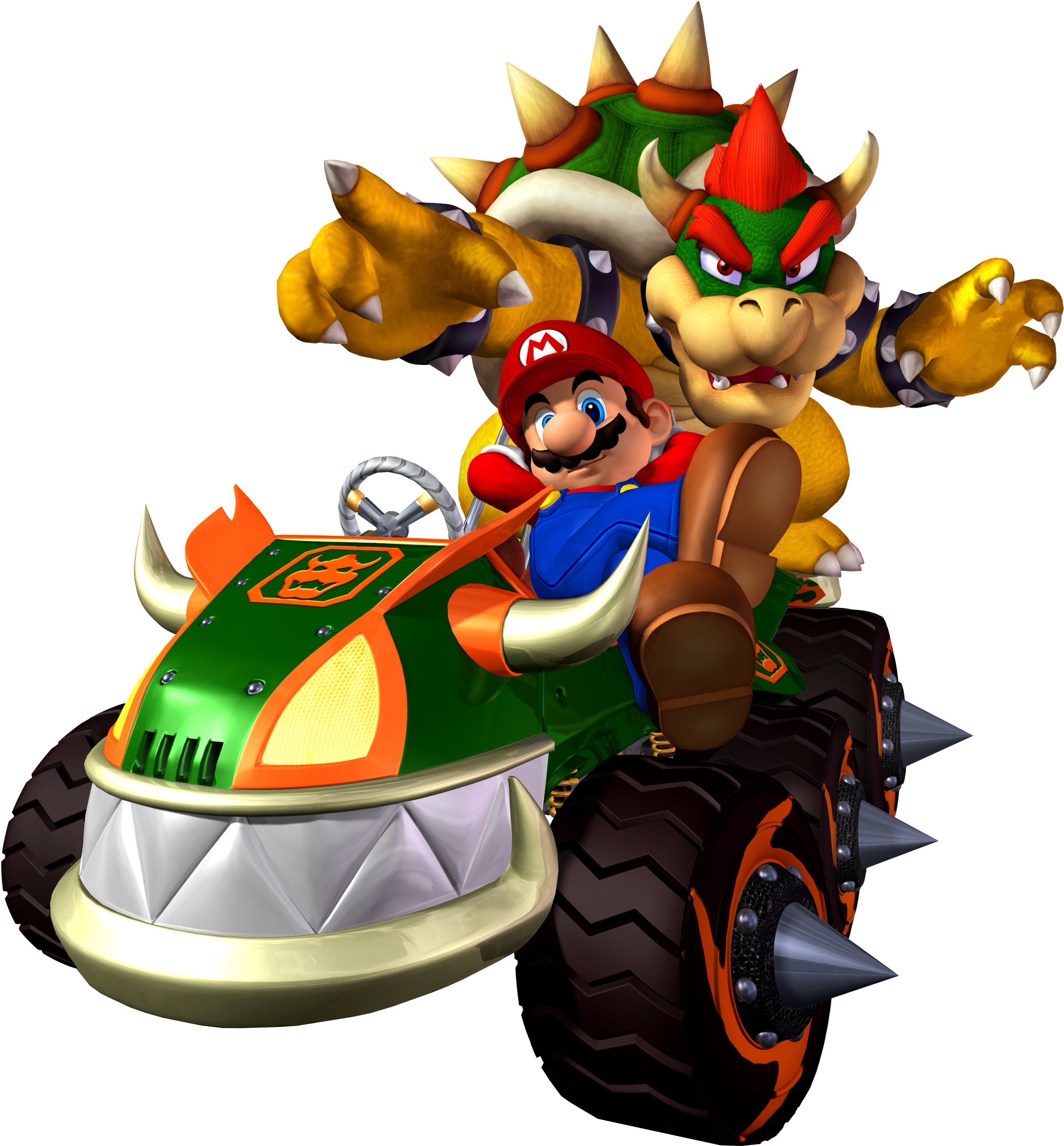 Double Dash Super Mario Bros - Mario Kart Double Dash (2935x3115)