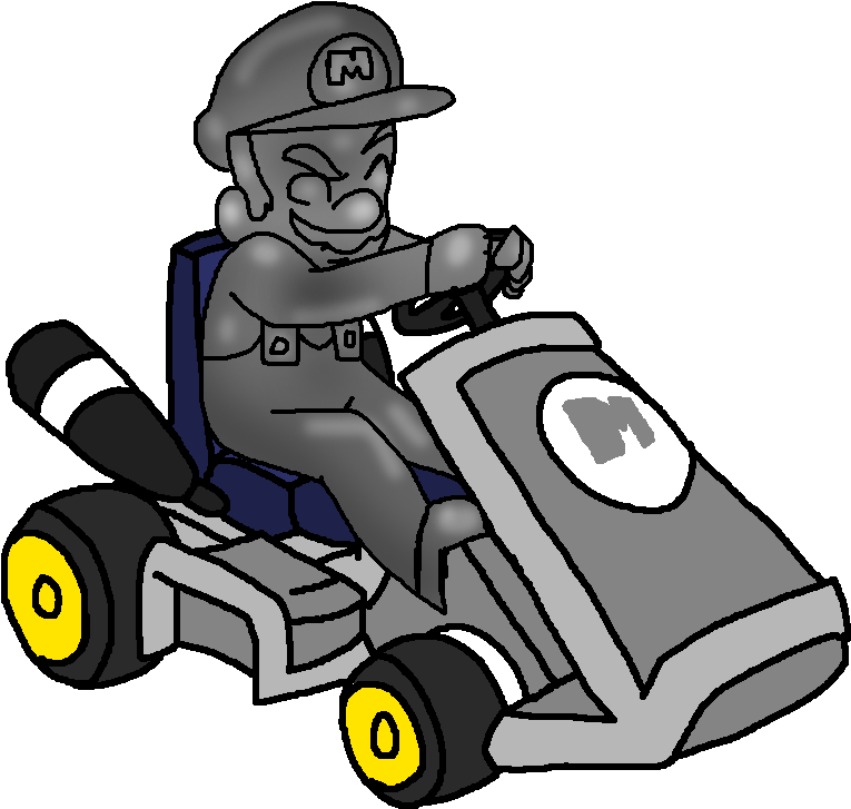 Mario Kart Art Day - Mario Kart (828x789)