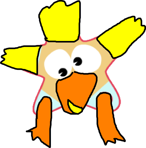 Duck Bug Clip Art At Clker Com Vector Clip Art Online, - Duck Bug Clip Art At Clker Com Vector Clip Art Online, (588x596)