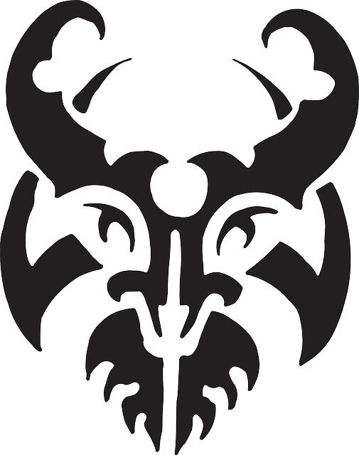 Fur Head, Face, Art, Horns, Animal, Fur - Tribales Para Mascaras (505x640)