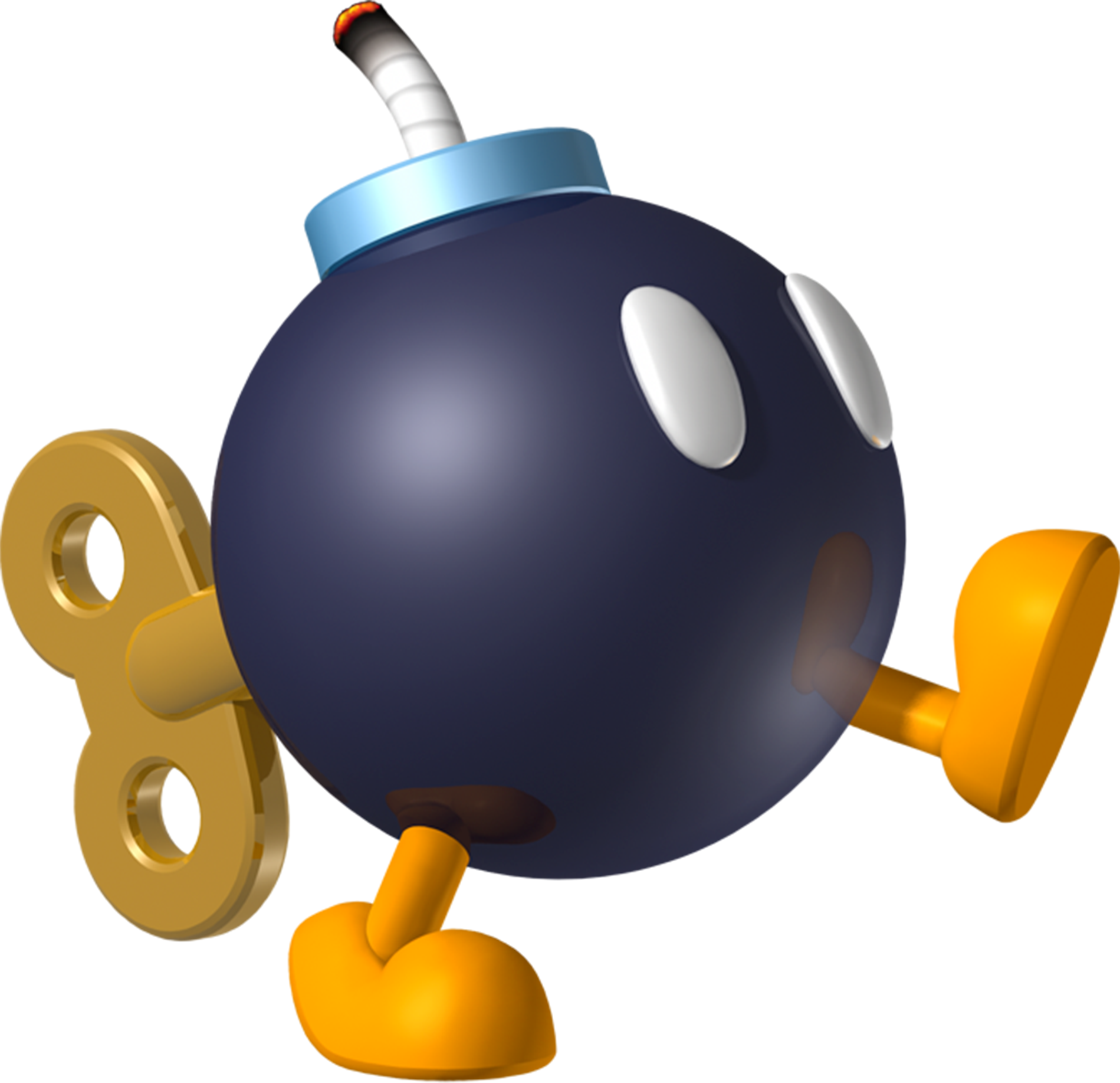 Mario Kart Wii - Bob Omb (1899x1835)