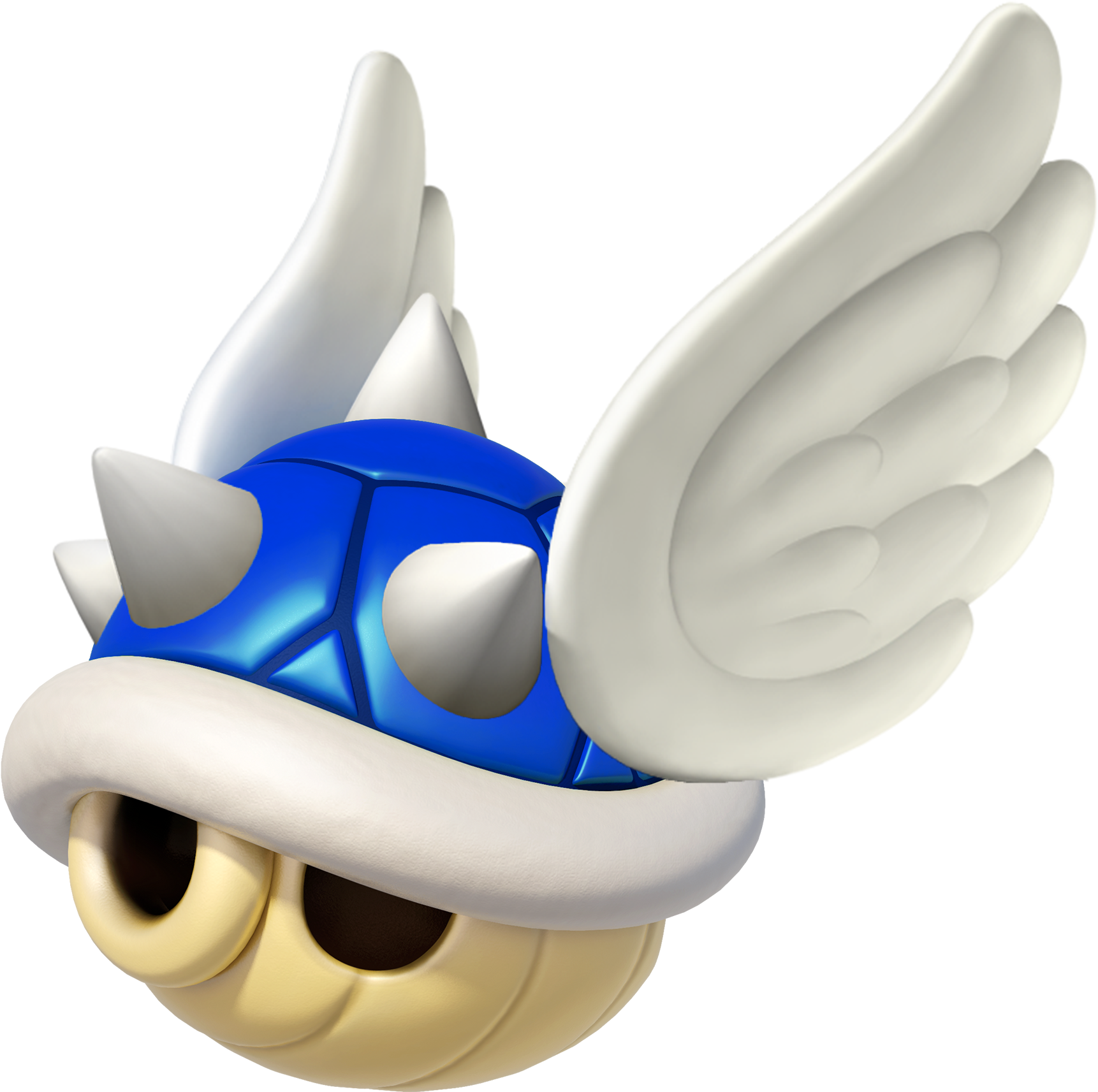 3ds Winged Spiny Shell - 3ds Winged Spiny Shell (1722x1713)