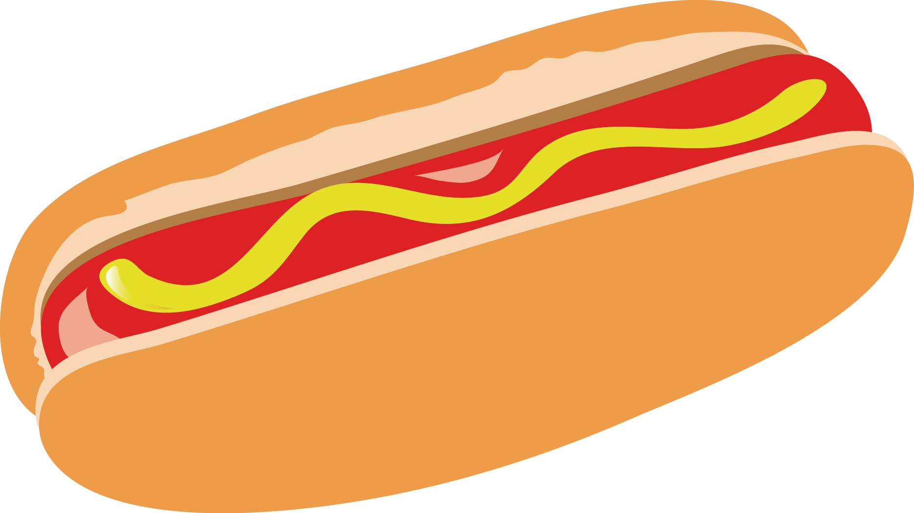 Hot Dog Breakfast Hamburger Fast Food - Cachorro Quente Fundo Transparente (1869x1049)
