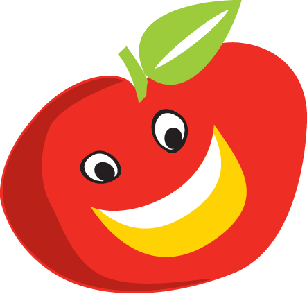 Activities, Recipes, Games & More - Wacky Apple Flat Fruit - 6 Oz Box (443x424)