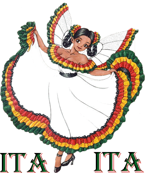 Dibujos De Bailes Folclóricos Para Colorear - Gif De Bailes Tipicos (463x553)