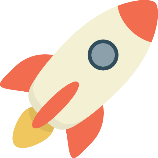 Astro Camp At Odyssey Elementary, Ages 5-15 - Rocket Color Icon (512x512)