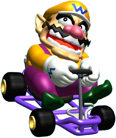 Mario Kart 64 - Mario Kart 64 Characters (394x470)
