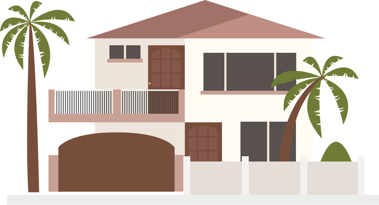 Christian Cliparts House 4, Buy Clip Art - Modern House Clipart (1280x695)