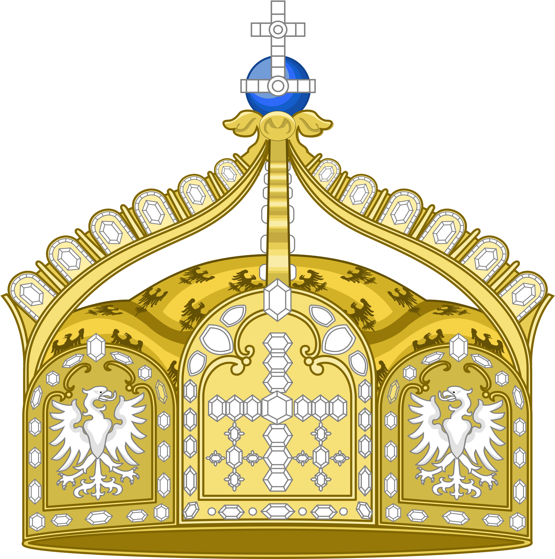 State Crown Of The German Empire - German National People's Party (2000x2000)