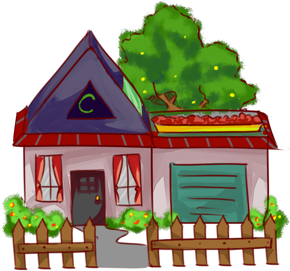 By Ciel Heartfilia Moe - Rumah Clip Art Png (1000x1000)