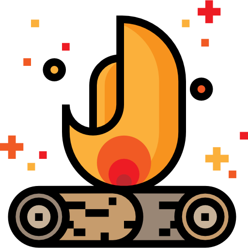 Computer Icons Bonfire Clip Art - Campfire (512x512)