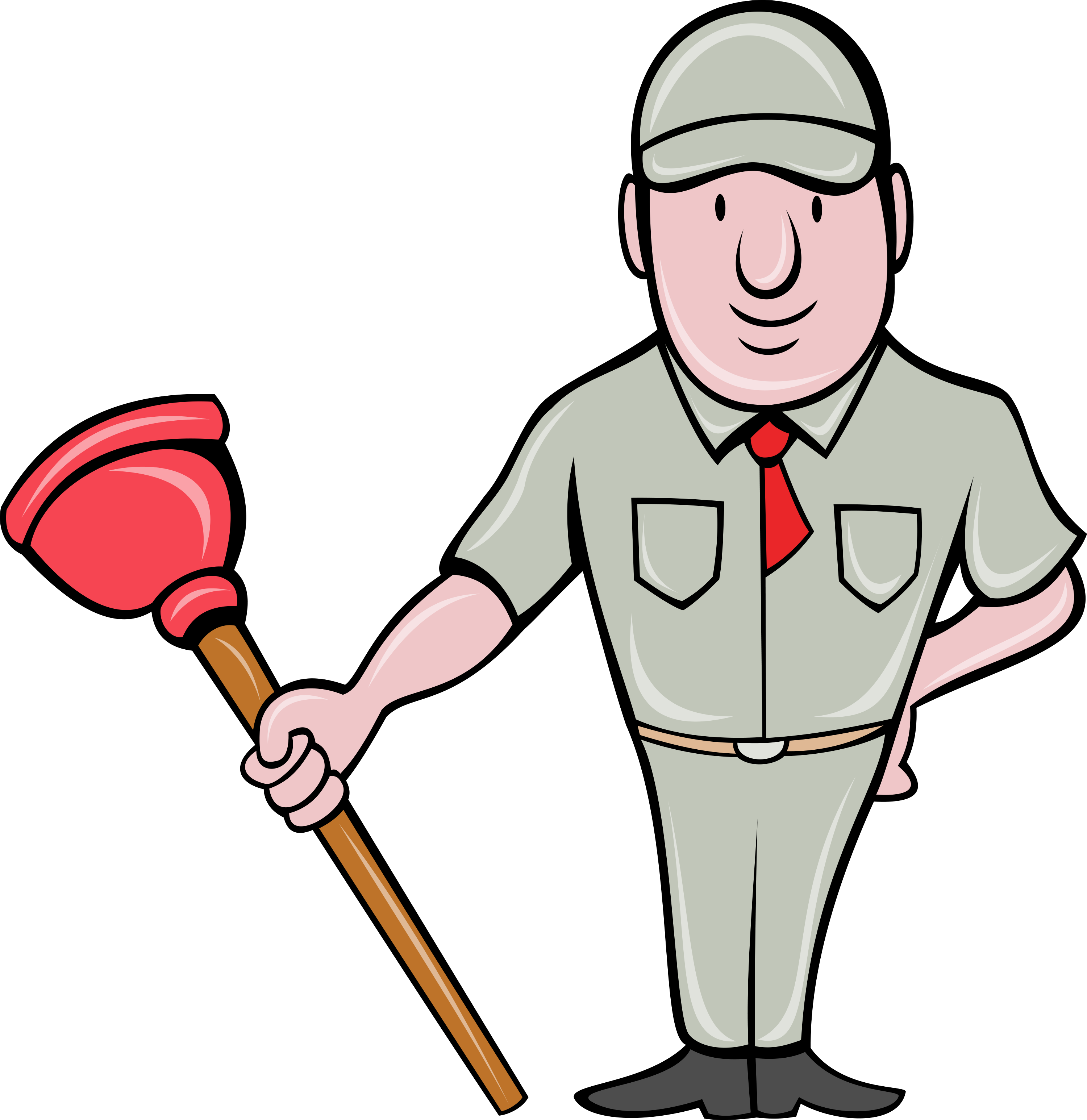 Royalty-free Plumbing Stock Photography Plunger Clip - Royalty-free Plumbing Stock Photography Plunger Clip (3000x3091)