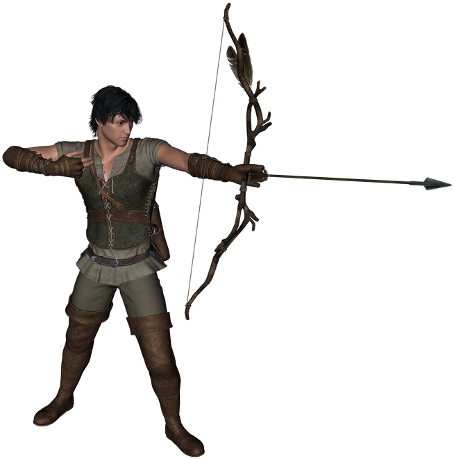 Archery Silhouette Clip Art - Archery Silhouette Clip Art (720x720)