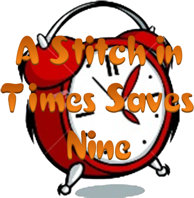 A Stitch In Time Saves Nine - Sunday Morning Wake Up (400x397)
