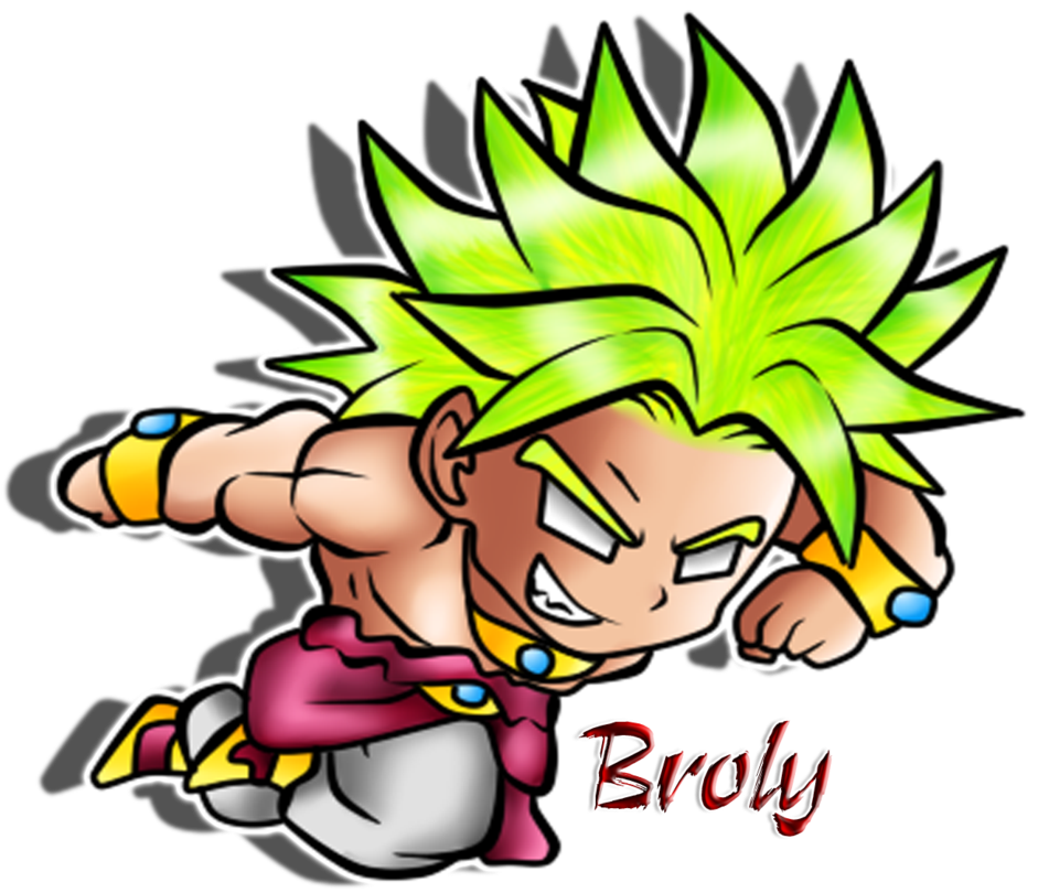 Chibi Broly By Wladyb91 On - Dragon Ball Broly Chibi (1024x1021)