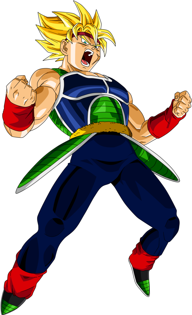 Ssj Bardock By Boscha196-d4ds25b - Bardock Super Saiyan Png (730x1095)