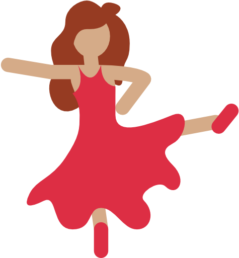 Ballet Folklorico, K-6th Grade - Png Dancer Emoji Png (512x512)